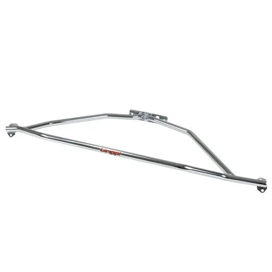Ford Mustang Strut Tower Brace Powder Coated Chrome Finish 86-93