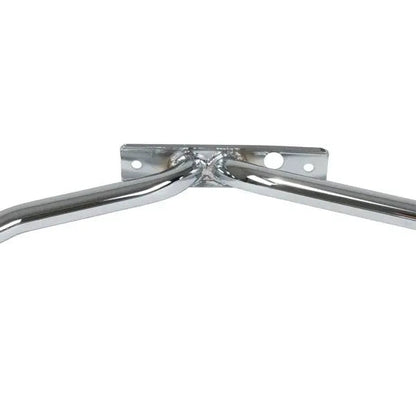 Ford Mustang Strut Tower Brace Powder Coated Chrome Finish 86-93