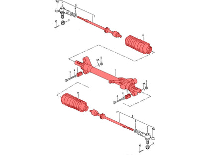Steering Rack (Non-Power)[Vanagon]