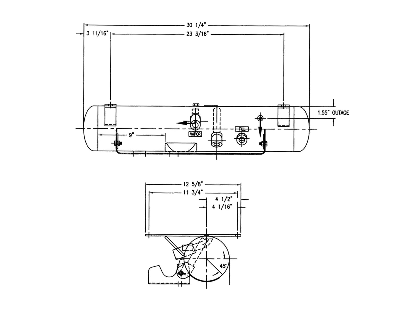 LP Tank with Regulator [Bus & Vanagon]