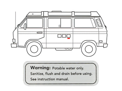 Camper Label Decal Set