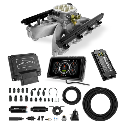 Jackpot 2 LS EFI System - Master Kit with 255 In-line Pump System w/40' PTFE Hose