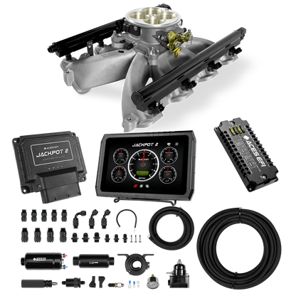Jackpot 2 LS EFI System - Master Kit with 255 In-line Pump System w/40' PTFE Hose