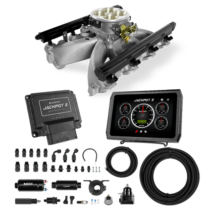 Jackpot 2 LS EFI System - Master Kit with 255 In-line Pump System w/40' PTFE Hose