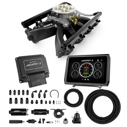 Jackpot 2 LS EFI System - Master Kit with 255 In-line Pump System w/40' PTFE Hose