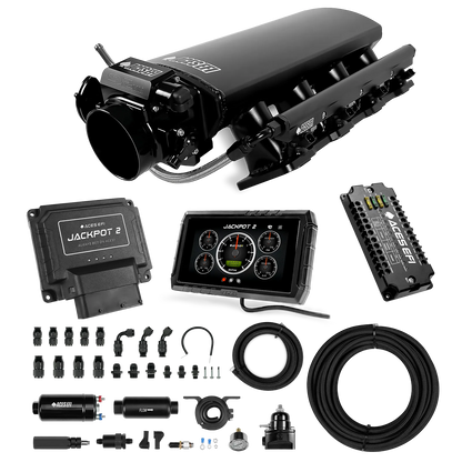 Jackpot 2 LS EFI System - Master Kit with 255 In-line Pump System w/40' PTFE Hose