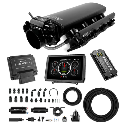 Jackpot 2 LS EFI System - Master Kit with 255 In-line Pump System w/40' PTFE Hose