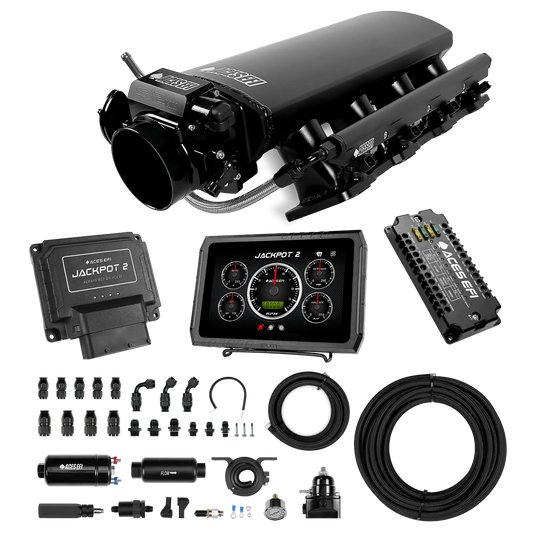 Jackpot 2 LS EFI System - Master Kit with 255 In-line Pump System w/40' PTFE Hose