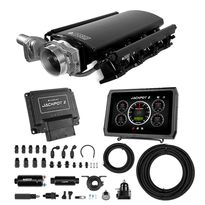 Jackpot 2 LS EFI System - Master Kit with 255 In-line Pump System w/40' PTFE Hose