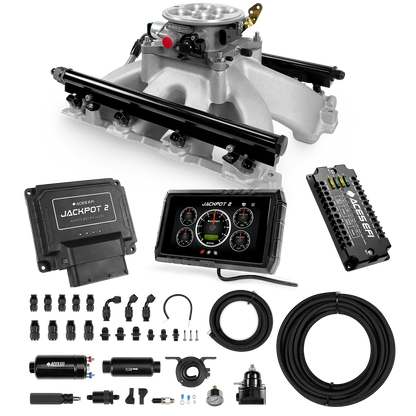 Jackpot 2 LS EFI System - Master Kit with 255 In-line Pump System w/40' PTFE Hose