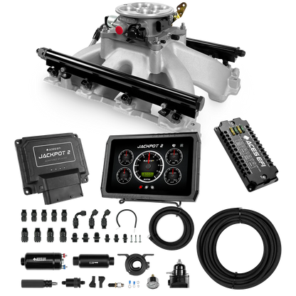 Jackpot 2 LS EFI System - Master Kit with 255 In-line Pump System w/40' PTFE Hose