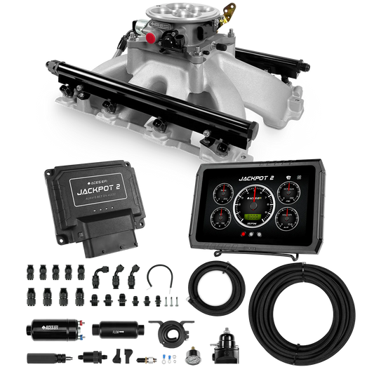 Jackpot 2 LS EFI System - Master Kit with 255 In-line Pump System w/40' PTFE Hose