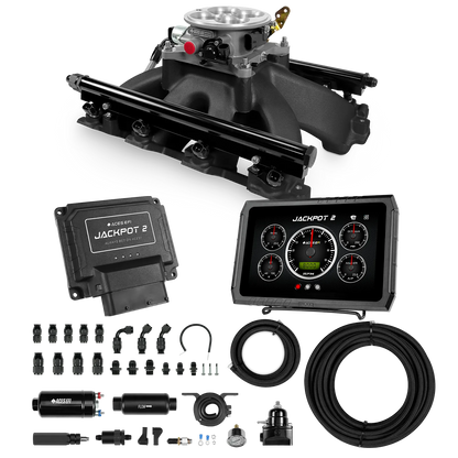 Jackpot 2 LS EFI System - Master Kit with 255 In-line Pump System w/40' PTFE Hose