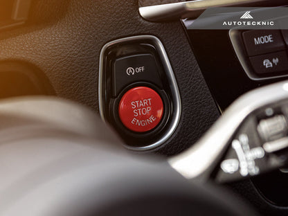 AutoTecknic Red Start Stop Button - BMW F10 M5 | F06/ F12/ F13 M6