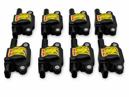 Granatelli GM LS1/LS2/LS3/LS6/LS7/LS9/LSA 60K Street Fighter Black Coil Pack Set – 28-0512-CP