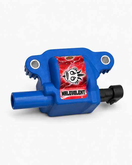 Single Ignition Coil 2005–2017 GM LS Granatelli 85K Malevolent Blue – 28-0513-1BM