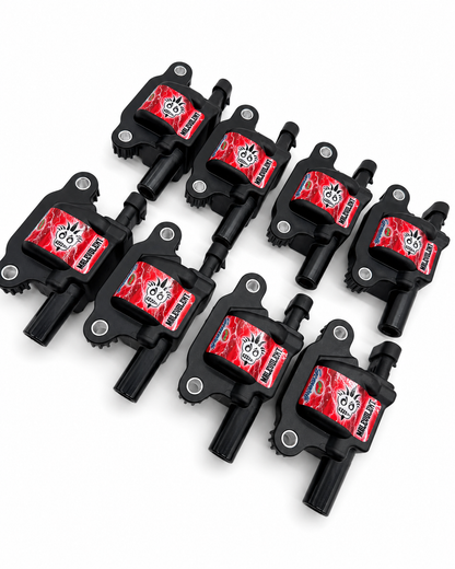 Granatelli 2005–2017 GM LS2/LS3/LS7/LS9/LSA 85K Malevolent Coil Pack Set – 28-0513-CPM