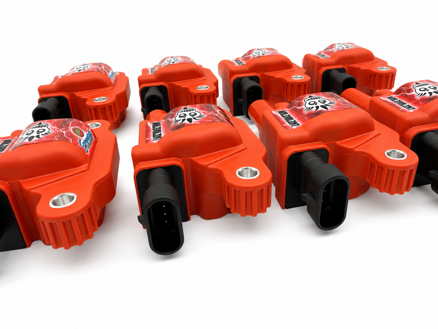 Granatelli 2014–Present GM LT1/LT4 85K Malevolent Red Coil Pack Set – 28-0514-CPRM