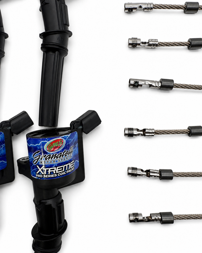 Granatelli 1997–2014 Ford 4.6L/5.4L 2V 65K Pro Series Xtreme Coil Pack & Connector Kit – 28-1697SC