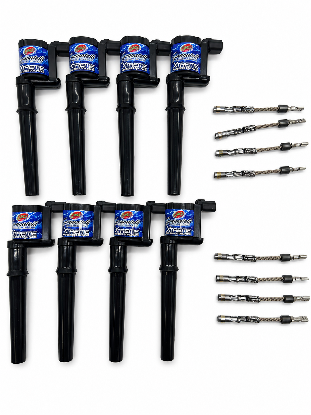 Granatelli Ford 4.6L/5.4L/5.8L 4V 65K Coil Pack & Connector Kit – 28-1705SC