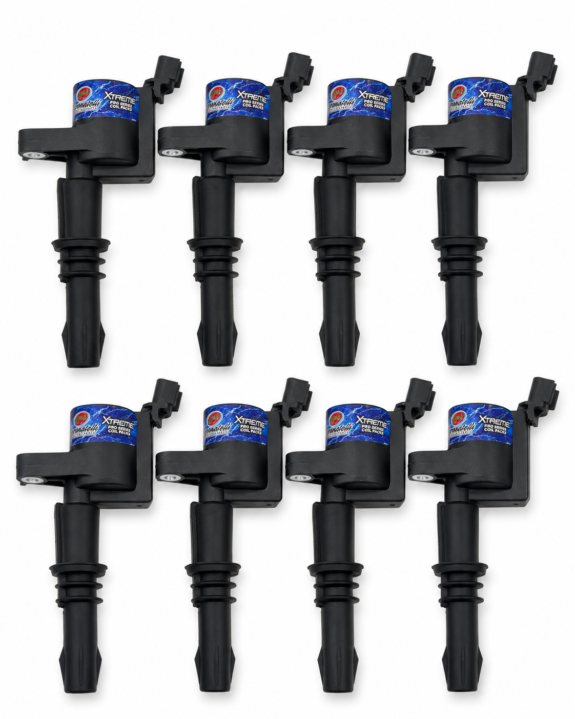 Granatelli 65K Coil Packs & Connector Kit for 2008–2010 Ford 4.6L & 5.4L 3V – 28-1814SC