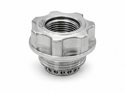 Granatelli Billet Valve Cover Breather Adapter – -20 AN Male to -10 AN ORB Female – 280113