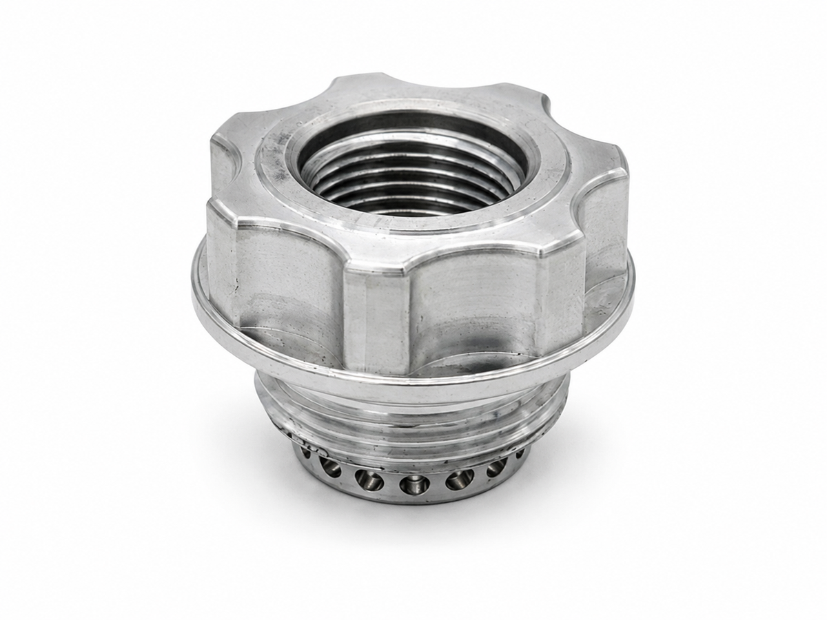Granatelli CNC Billet Aluminum Valve Cover Breather – 280117