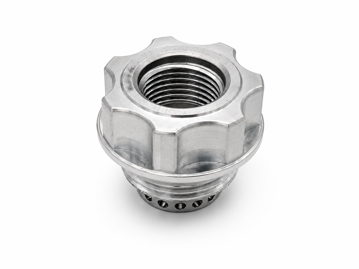 Granatelli CNC Billet Aluminum Valve Cover Breather – 280117