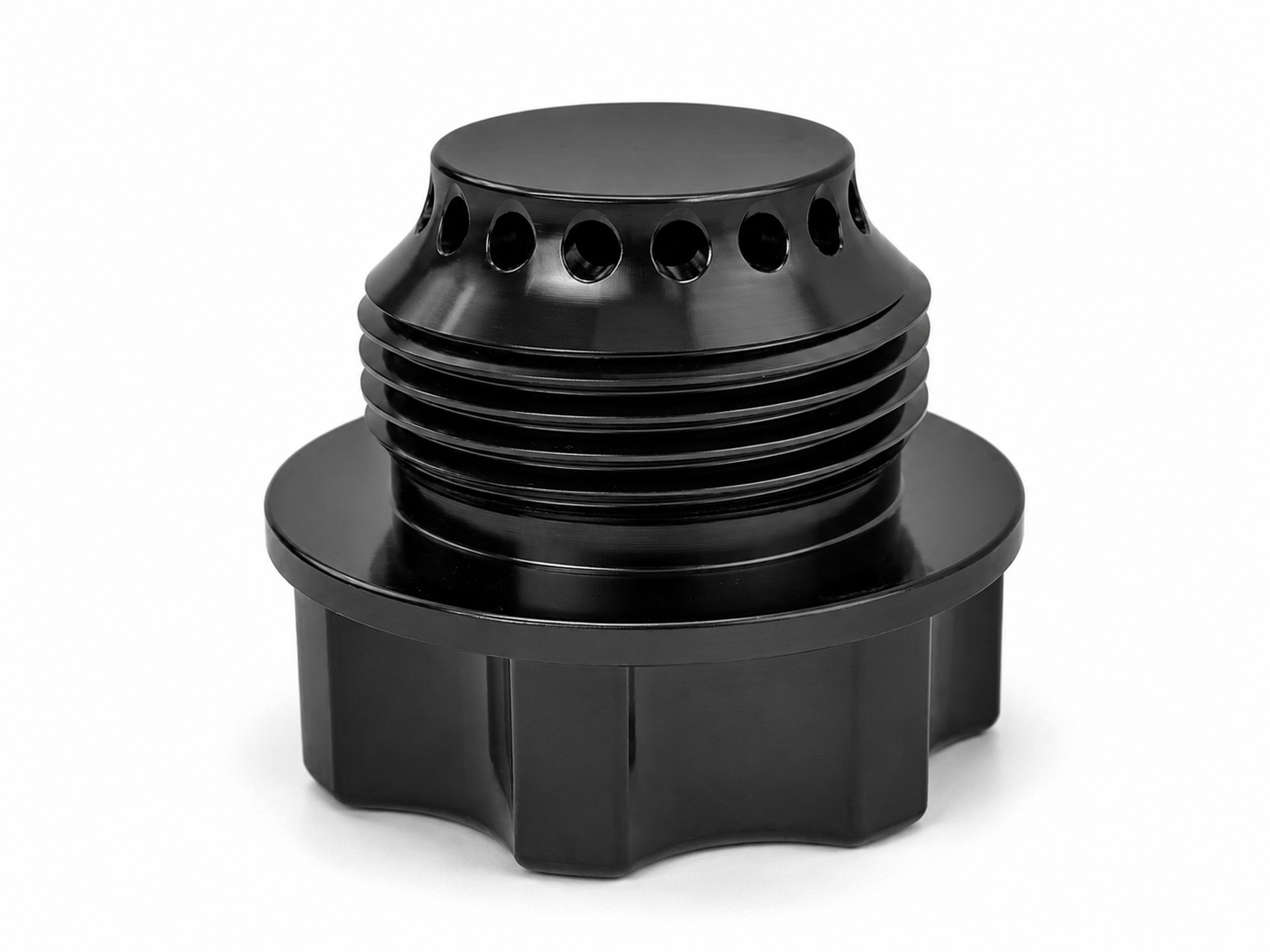 Granatelli -16 AN Male High-Flow Billet Valve Cover Breather – 280114