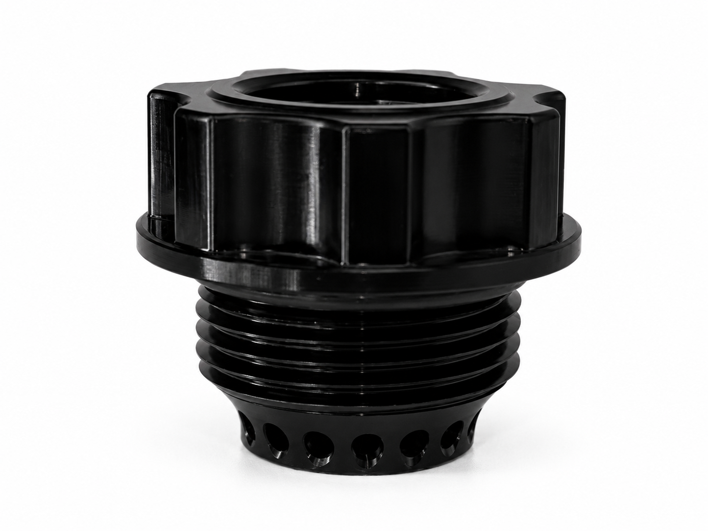 Granatelli -16 AN Male High-Flow Billet Valve Cover Breather – 280114