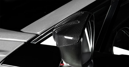 JDMuscle [13-21 BRZ/FRS/86] RAR Style Pre-Preg Carbon Fiber Side Mirror Covers