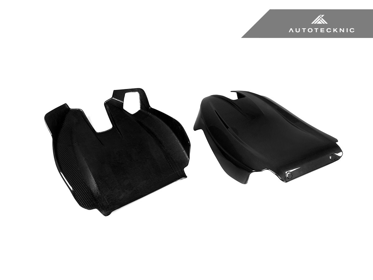 AutoTecknic Dry Carbon Full Seat Back Cover Set - BMW F91/ F92 M8