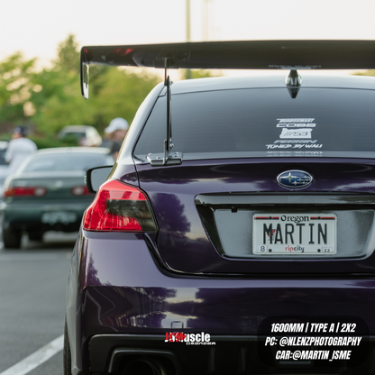 JDMuscle [15-21 WRX/STI] VS Style Full Carbon Fiber Euro GT Wing