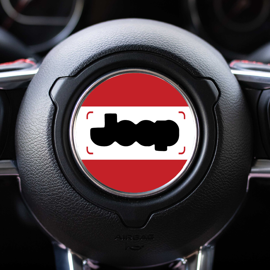 Steering Wheel Decals for Jeep | Concept-Inspired Interior Mods