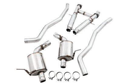 AWE Tuning Touring Edition Exhaust for Jeep Grand Cherokee SRT and Trackhawk - for use with stock tips 3015-31017