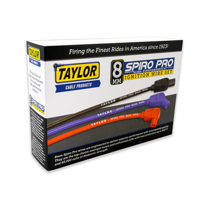 Taylor Cable 8mm Spiro-Pro custom 6 cyl red 72210