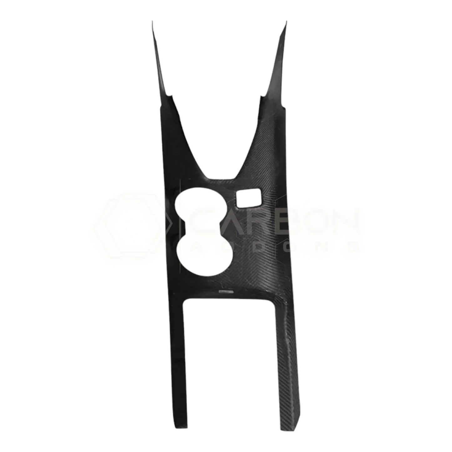 Real Carbon Fiber Center Console Trim Cover for 2024+ Ford Mustang