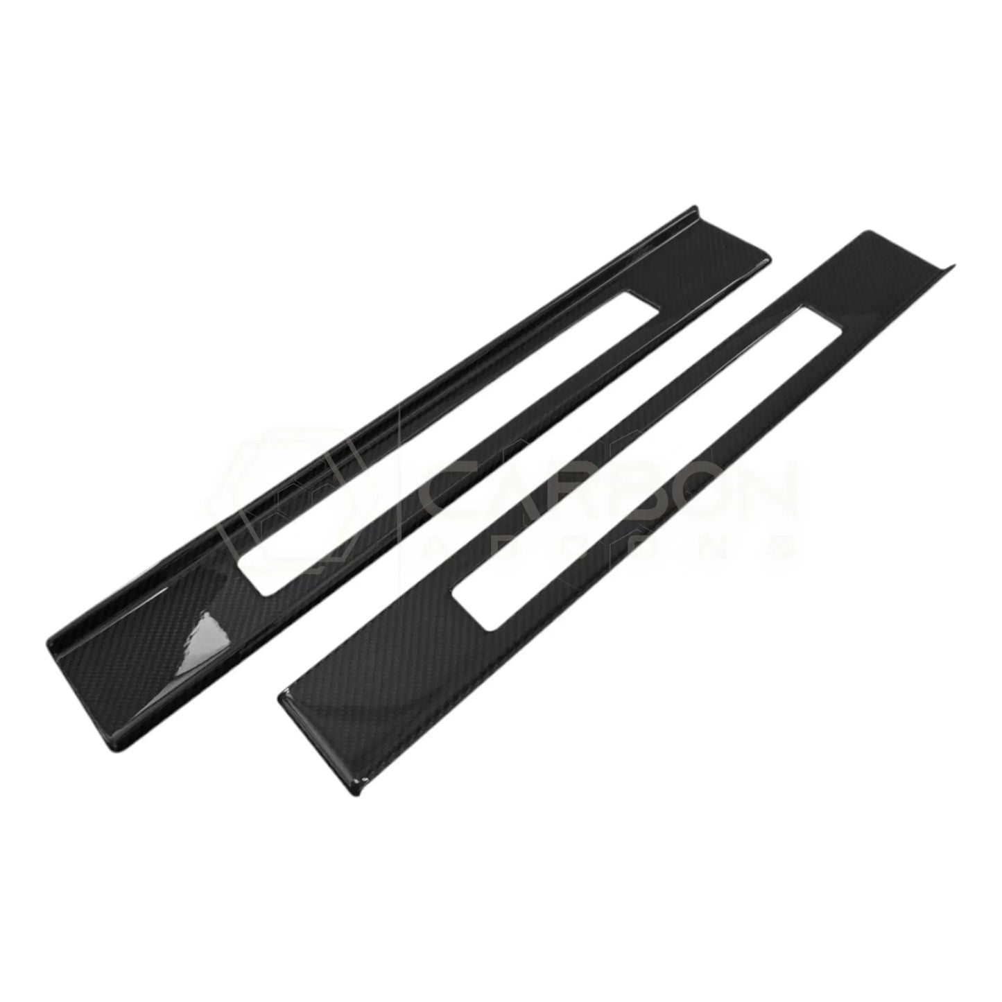 2024+ S650 Mustang Hard Carbon Fiber Door Sills Trim Cover