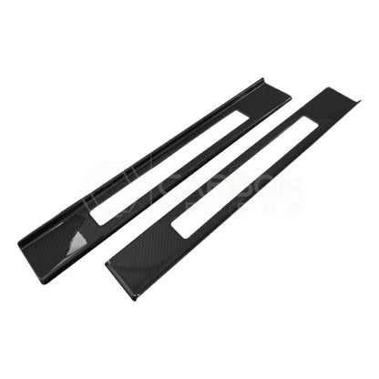2024+ S650 Mustang Hard Carbon Fiber Door Sills Trim Cover
