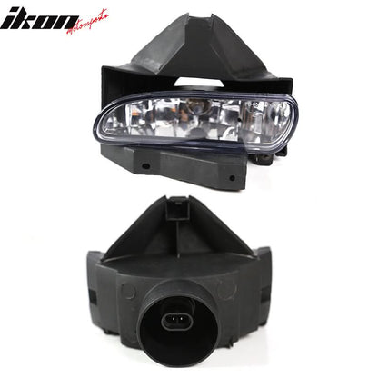 1999-2004 Ford Mustang OE Style Clear Front Bumper Fog Lights Lamps