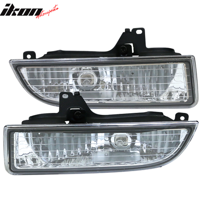 1997-2001Â Honda Prelude Clear Lens 2PCS Front Bumper Fog Lights Lamps