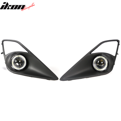 2013-2016Â Scion FR-S Projector Fog Lights w/ Angel Eyes & Bezels