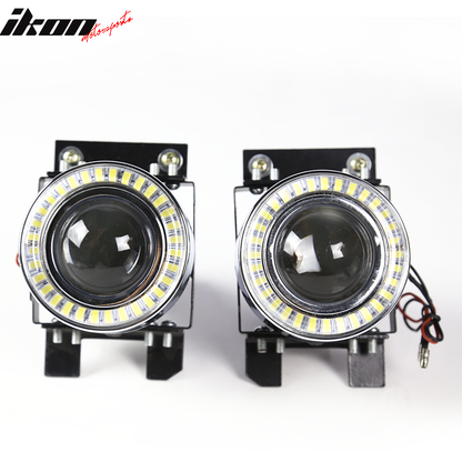 2013-2016Â Scion FR-S Projector Fog Lights w/ Angel Eyes & Bezels