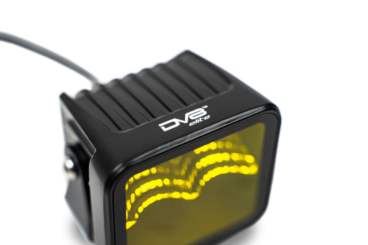 DV8 Offroad 3-Inch Elite Series LED Amber Pod Light BE3EW40W-A