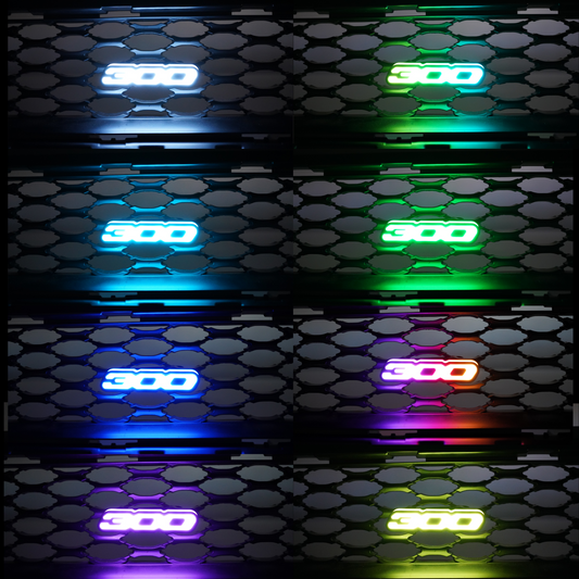 300 LED Badge: (Multicolor Flow)