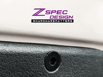 ZSPEC Sill Plate & Tonneau Cover Allen Screws for '90-99 300zx Z32, Black