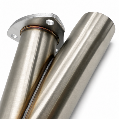 Granatelli 2.50" Y-Pipe - Stainless Steel-Slip Fit – 302525-Y