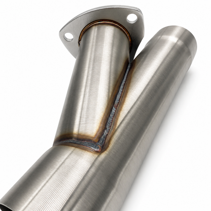 Granatelli 2.50" Y-Pipe - Stainless Steel-Slip Fit – 302525-Y