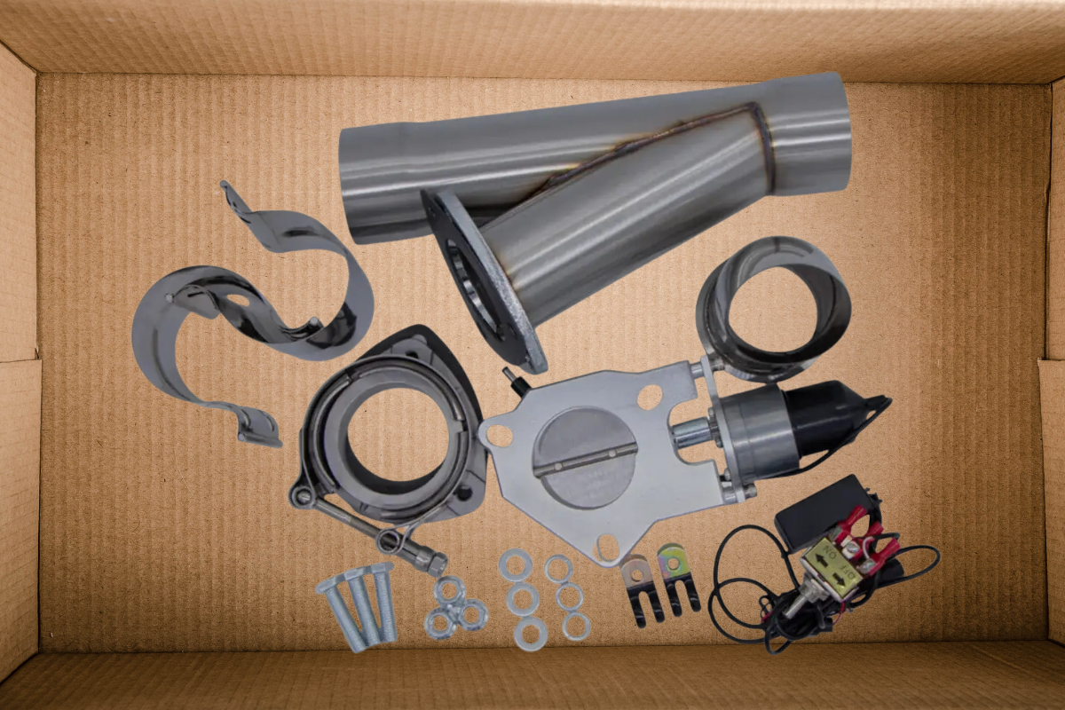 OPEN BOX – Granatelli 2.5-Inch Single Round Stainless Steel Slip-Fit Exhaust Cutout