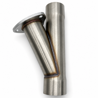 Granatelli 3.00" Y-Pipe - Stainless Steel-Slip Fit – 302530-Y
